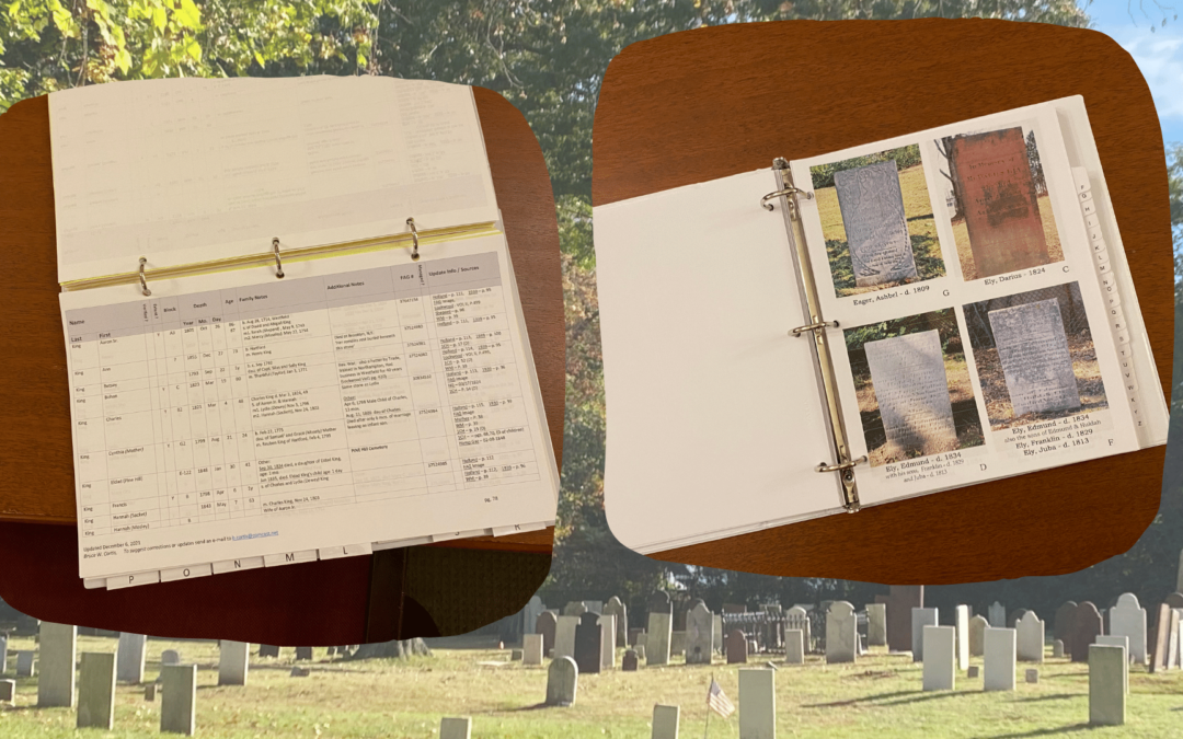 Updated Inventory for Old Burying Ground Donated to Athenaeum
